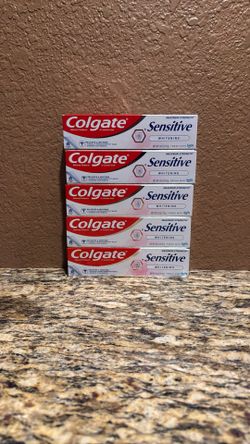5- Colgate Sensitive Whitening Gel Toothpaste 