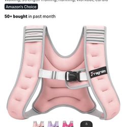 Pink  Weighted Vest