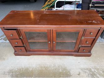 Wooden TV Stand / Entertainment Center