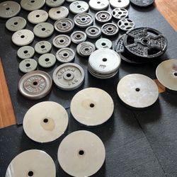 Barbell Plate $1 Per Pound One-inch Hole