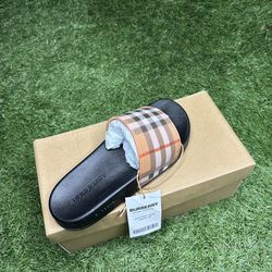 Burberry slides