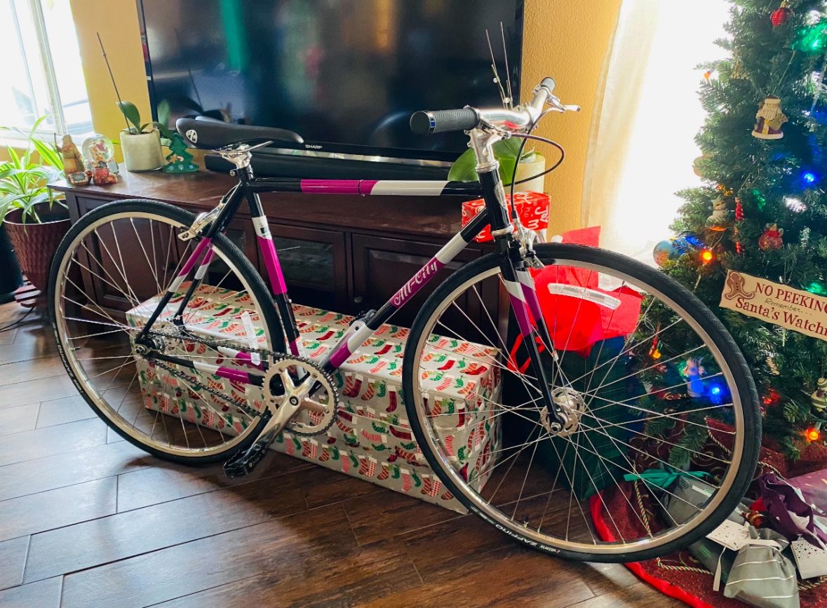 All-City Big Block, a popular single-speed/fixed-gear Bicycle