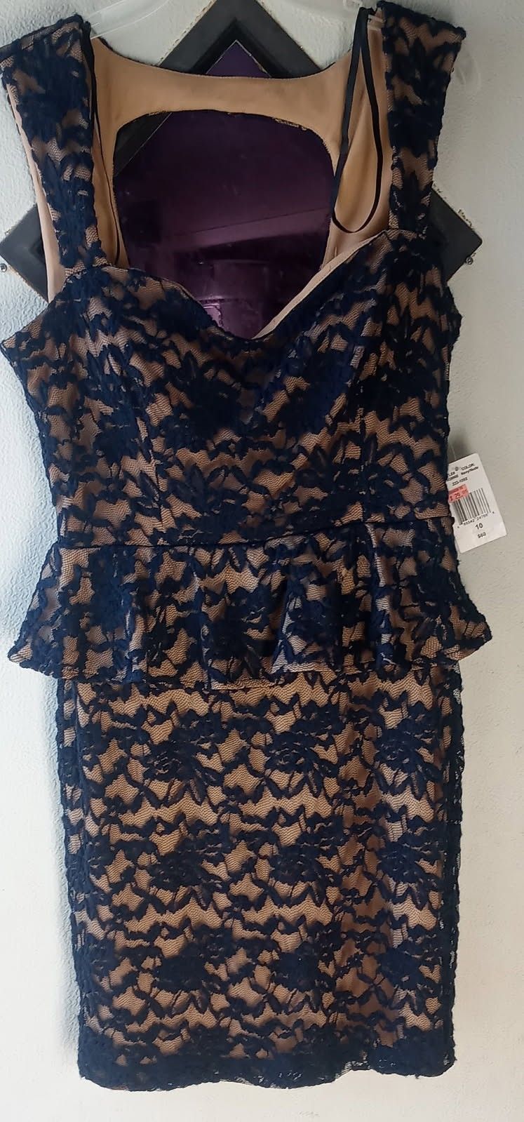 Nwt Peplum Dress Size 10