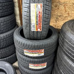 SET OF FOUR NEW TIRES 255/40/19 ARROYO GRANDSPORT ALL SEASON INCLUDING MOUNT AND BALANCE, ASK ME FOR SIZES AND BRANDS 