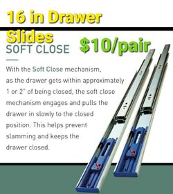 Cabinet Drawer Slides Soft Close