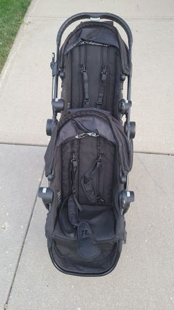 Baby Jogger City Select Double Stroller  TONS of EXTRAS