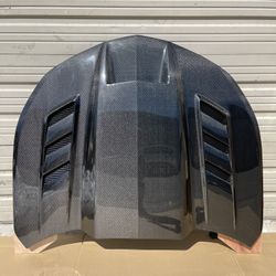 New 2016 2017 2018 2019 2020 2021 2022 2023 Chevrolet Camaro VIS Racing Terminator Style Carbon Fiber Vented Hood