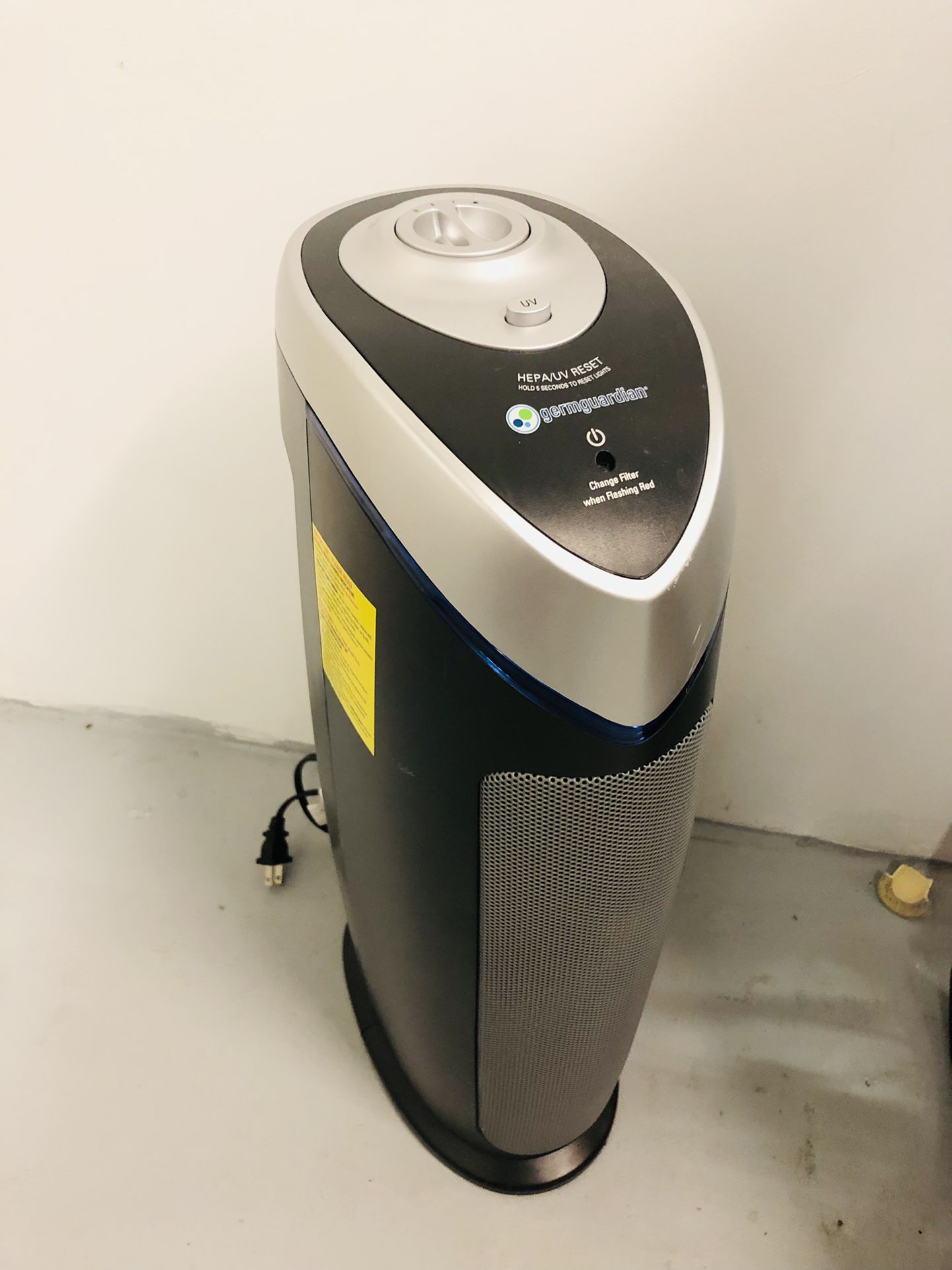 GermGuardian Hepa Filter Air Purifier with UV Light