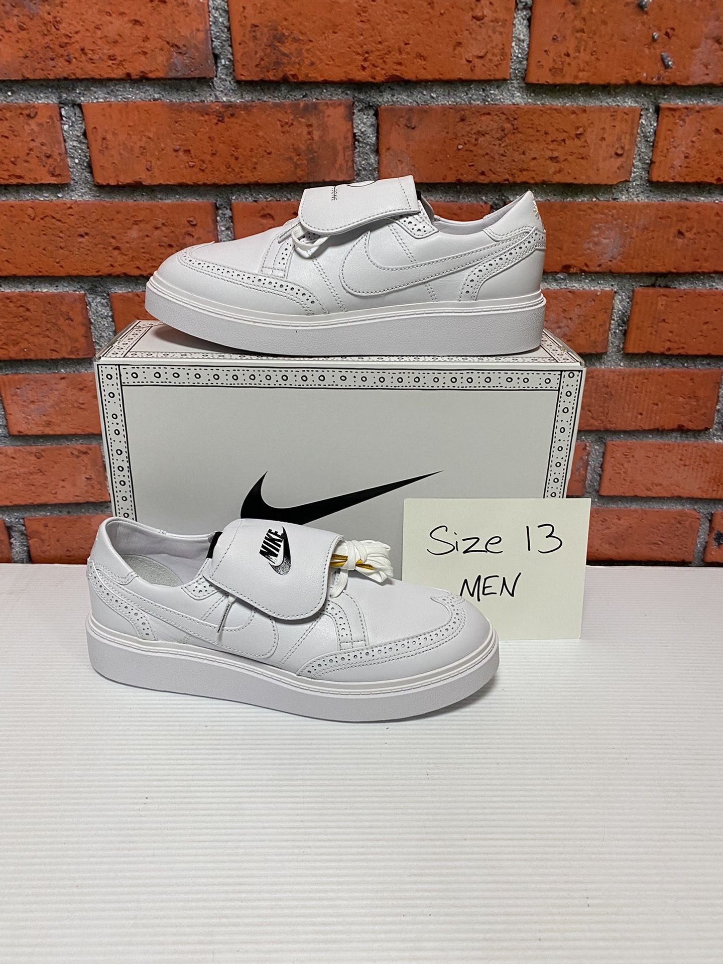 Nike Kwondo G Dragon 'Peaceminusone Triple White' Size 13