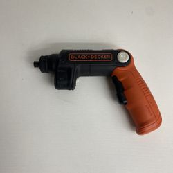 Black & Decker BDCSFL20 Black & Orange 4-Volt 180RPM Li-ion Cordless Screwdriver