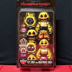 🍕Funko Snaps! Five Nights at Freddy's Toy Chica and Nightmare Chica 2-pack. 