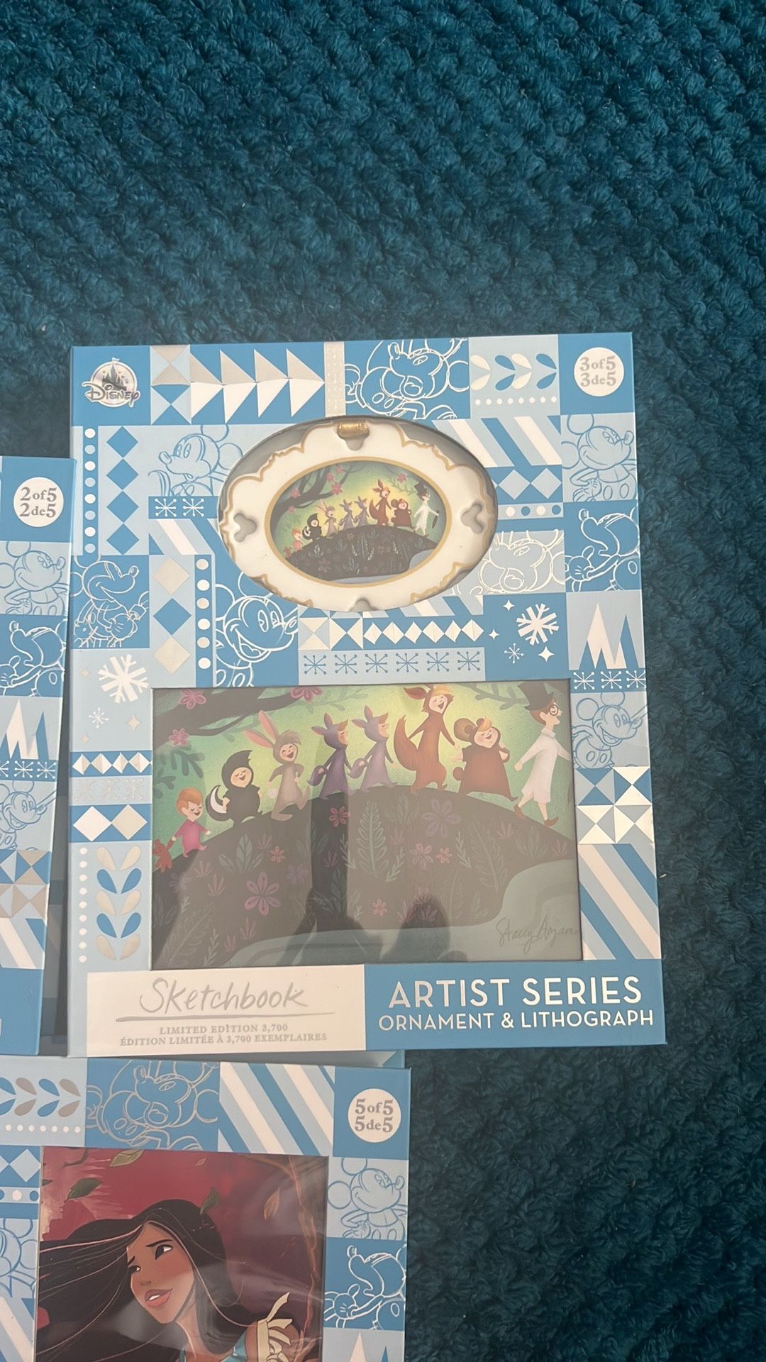 Disney Sketchbook Artist Series Complete Set for Sale in North Las
