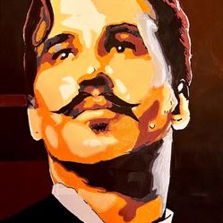 Doc Holliday Giclee Print Framed