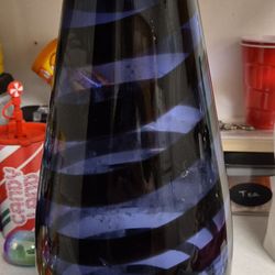 Black And Blue Vase