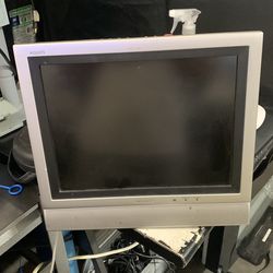 Vintage tv/montior sharp LC-15E1UM