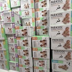 Parasol Chlorine-Free Diapers with RashShield Protection