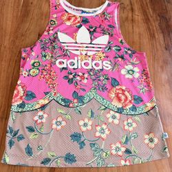 Tank Top Midi Dress Adidas Originals Comfort Women’s Size S Like NEW