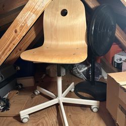 Wooden Desk Chair