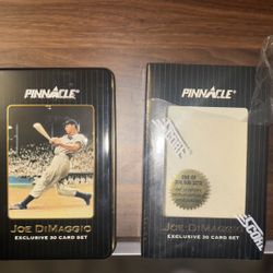 Pinnacle Joe Dimaggio Exclusive 30 Card Set