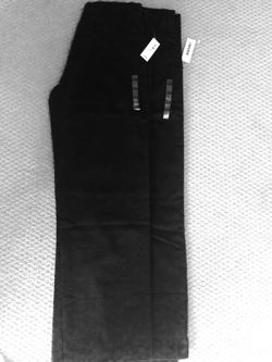 NWT School uniform boys black pants sz 14