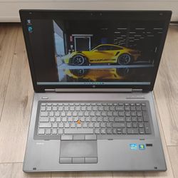 Large 17" HP EliteBook Workstation Laptop (Windows 11 Pro)