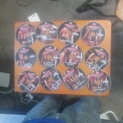 12 Discs Full Body Workout Total Body Legs Buys Tries Cardio Chest Shoulders Shoulders And Arms Chest And Back Cardio Core Dynamics More Chest And Bac