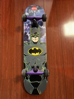 Almost Batman Mini Skateboard Complete