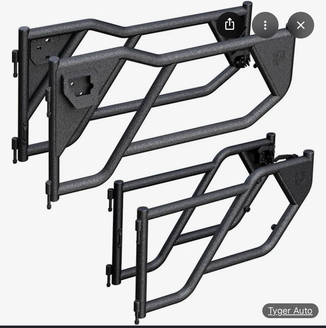 Jeep wrangler JL tube doors