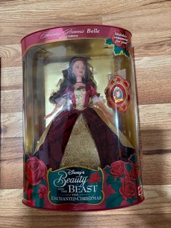 Vintage Disney Beauty and the Beast Holiday Princess Belle Doll – Special Edition