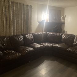 Free Couches Has A Rip On One Side Use To Cover Them With Leather Tape  