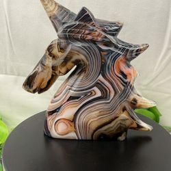 Rare Crystal Sardonyx Unicorn
