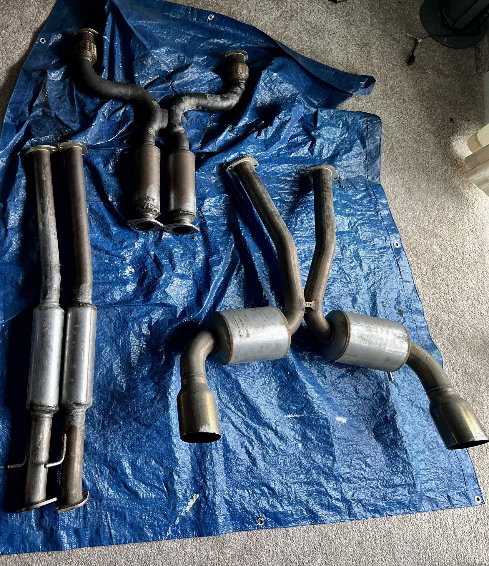 Ark Design SuperFlow Exhaust 370Z Exhaust System