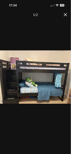 Bunk Bed And Dresser NO MATTRESS