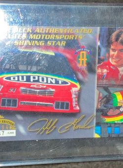 Jeff Gordon #24 Upper Deck Limited Edition