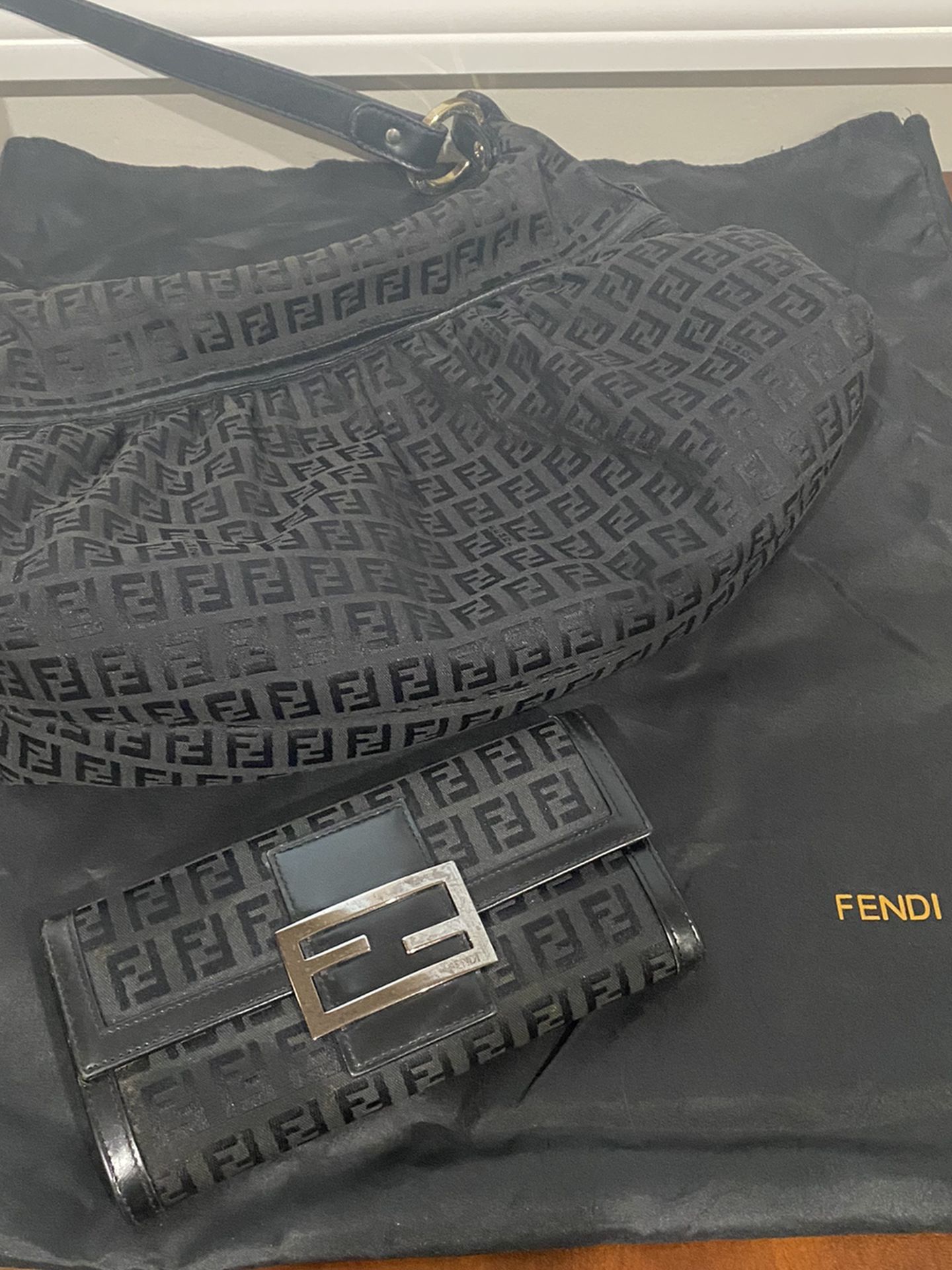 Authentic Fendi Bag & Wallet