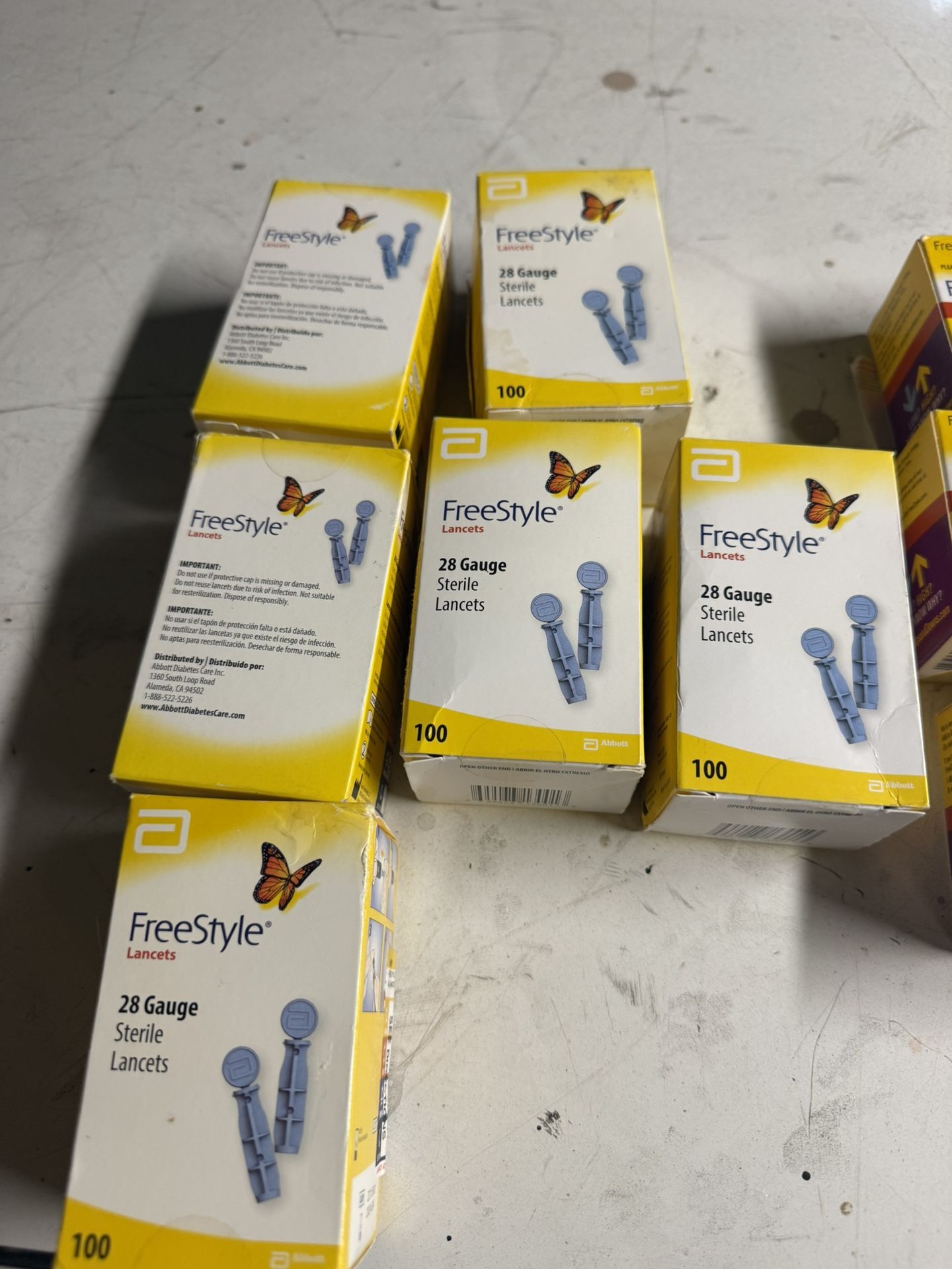 Freestyle Lancets 28 Gauge 1100 Pieces For $100