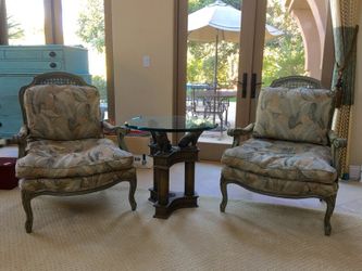 Set of chairs, high end/down cushions