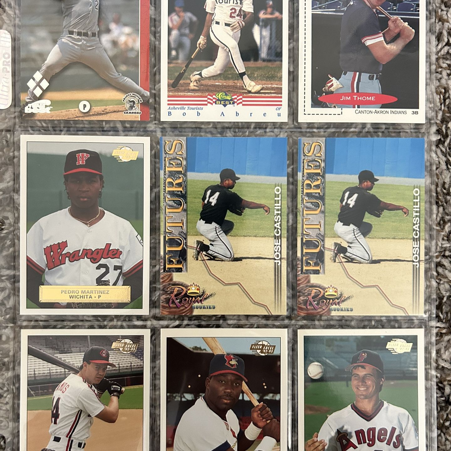 Minor League Baseball Cards - 828 Cards (1989 To 2002)
