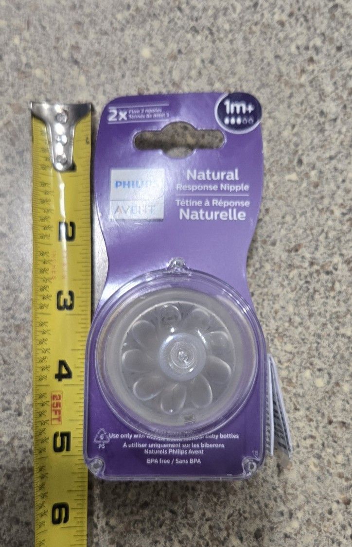 Philips Avent Natural Response Nipple, size Flow 3,1 month and older