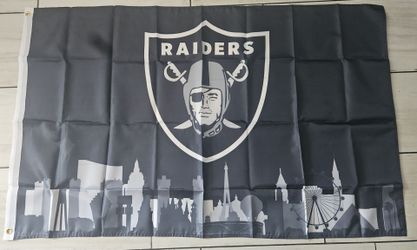 Raiders Flag 5ftx3ft $15 Ea Firm On Price