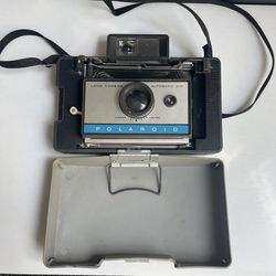 Vintage Polaroid Automatic 210 Land Camera w Manual and Cold Clip 1967 UNTESTED