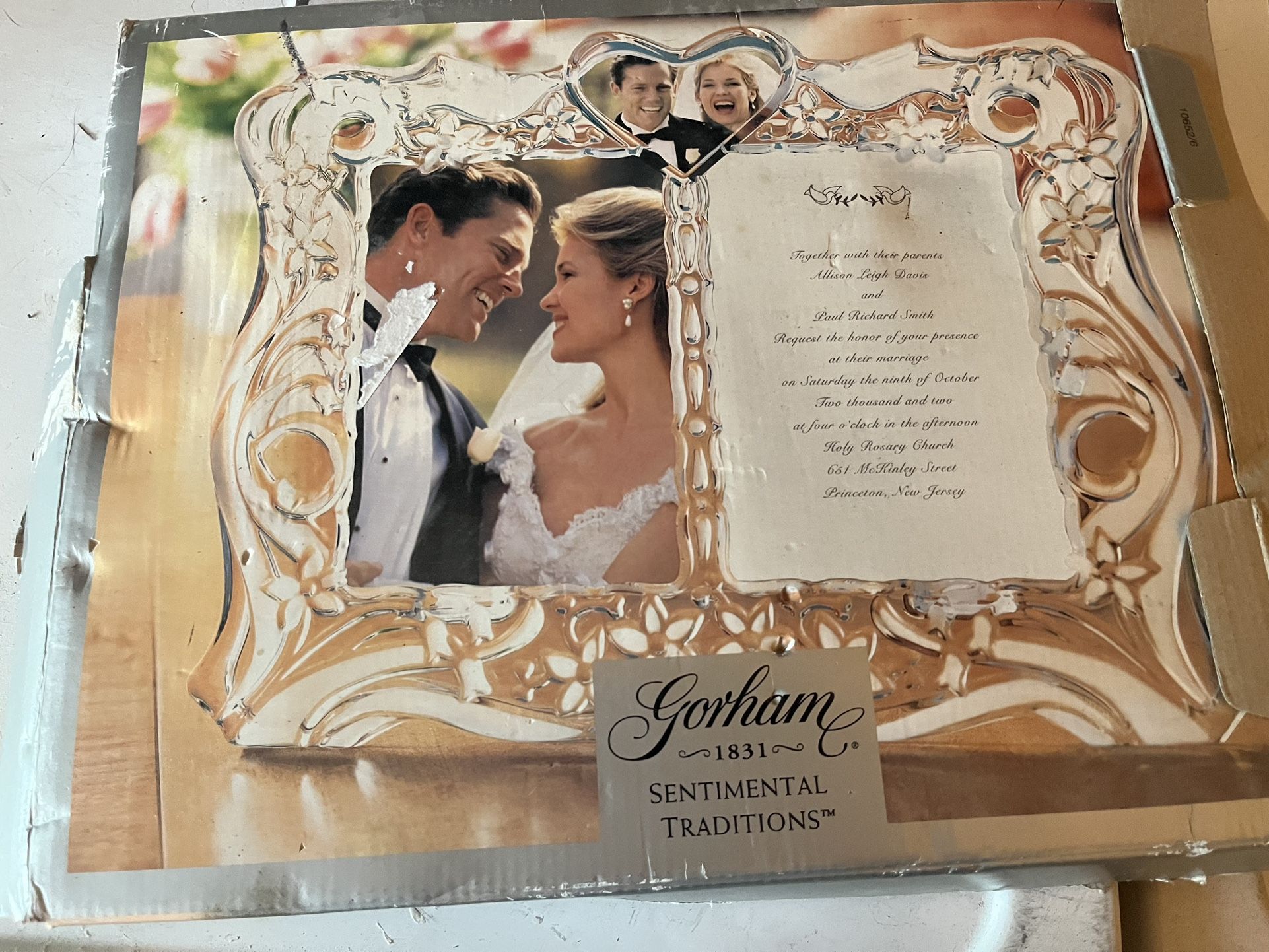 Wedding Frame New In Box