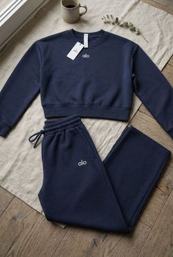 A l o Set navy blue