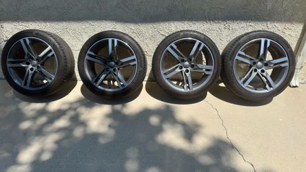 OEM Audi A4 19” Wheels + Continental Tires – Set of 4 – $799