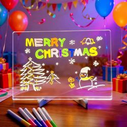 Pisaron Con Liz Led Y Plumones Mágicos