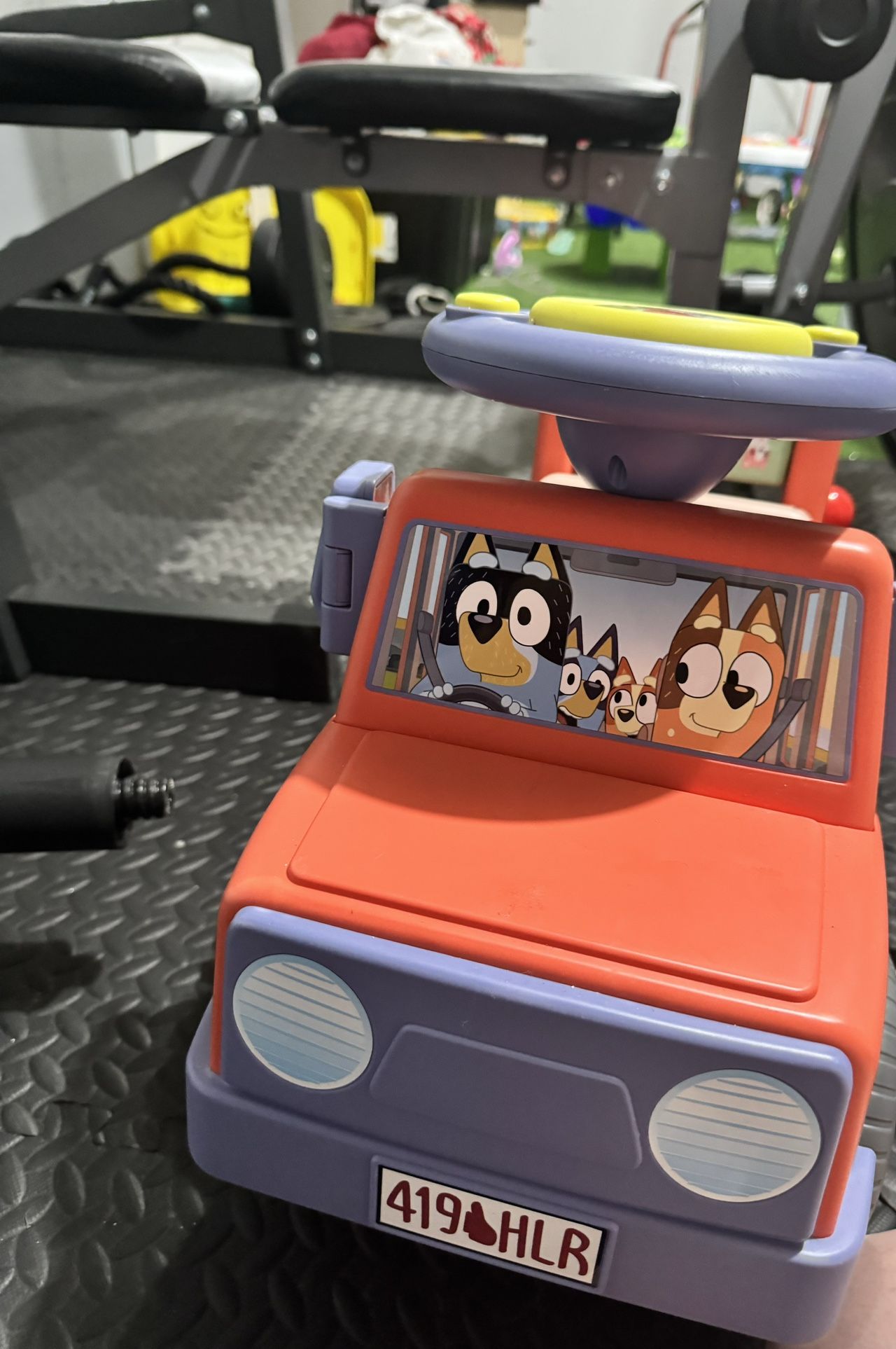Bluey Ride On Push Car
