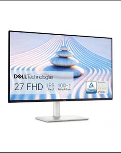 New Other Dell 27” FHD Monitor W/ Integrated Speaker & Height/Tilt/Swivel/Pivot