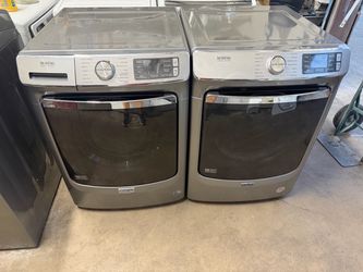 Maytag Front Load Washer and Dryer Set