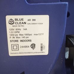 Electric 1800 PSI Pressure Washer With wand ( Gun Also 