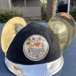 Rare Vintage Mickey Hat 25Th Anniversary